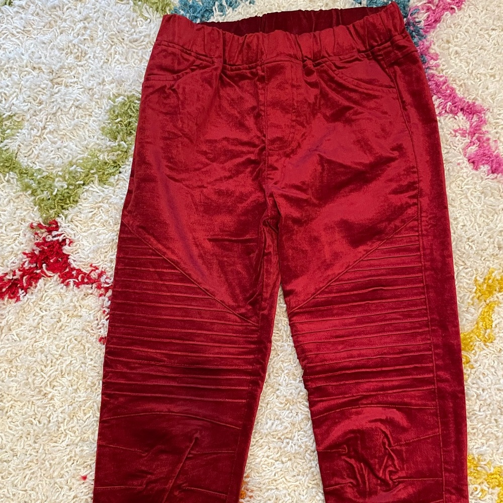 Umgee Velvet Pants- Small